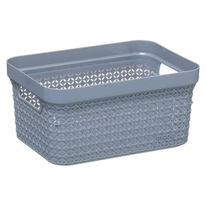 Кош за съхранение 5five Scandi, Полипропилен, 17L, Сив