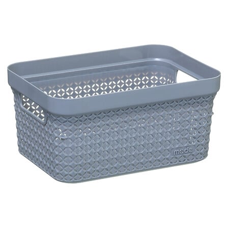 Кош за съхранение 5five Scandi, Полипропилен, 17L, Сив