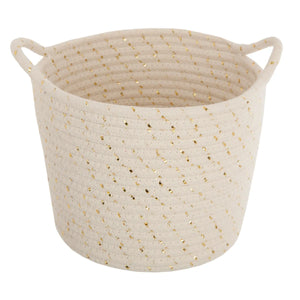 Комплект детски кошници atmosphera Lurex, Бял, 2 бр