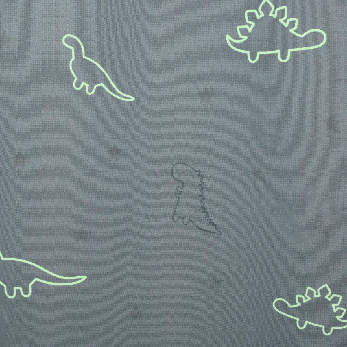Детска светеща затъмняваща завеса atmosphera Dino Glow, 140x250, Сив