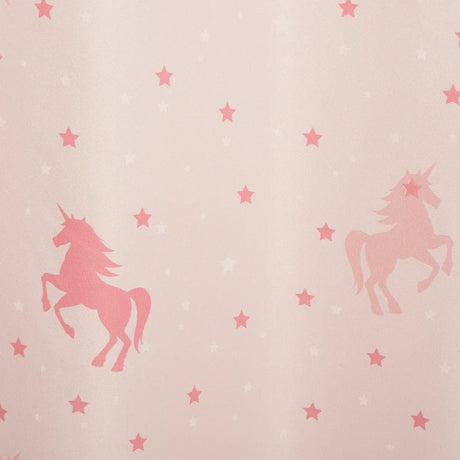 Детска светеща затъмняваща завеса atmosphera Unicorn Glow, 140x250, Розов