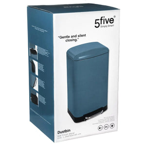 Szemetes 5five Ariane, fém, 30 L
