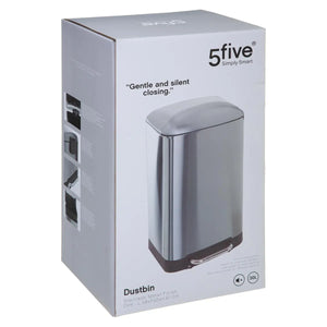 Szemetes 5five Ariane, fém, 30 L