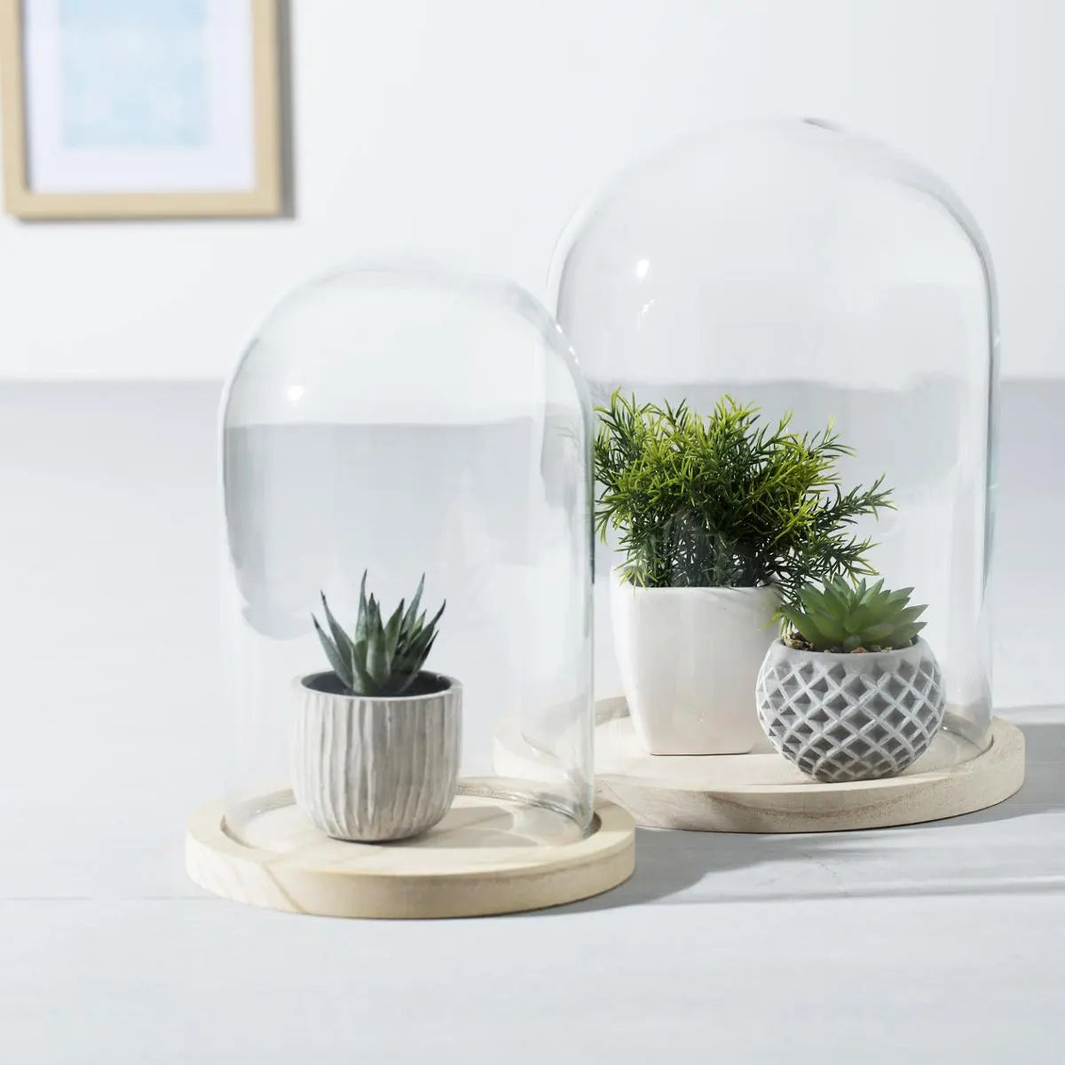 atmosphera Cloche váza, 26 cm