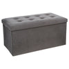 Пейка със съхранение табуретка atmosphera Lysandre, 76х38х38 cm, Сгъваема