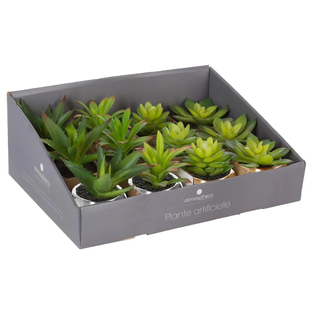 atmosphera műnövény, 15 cm, vegyes változatok