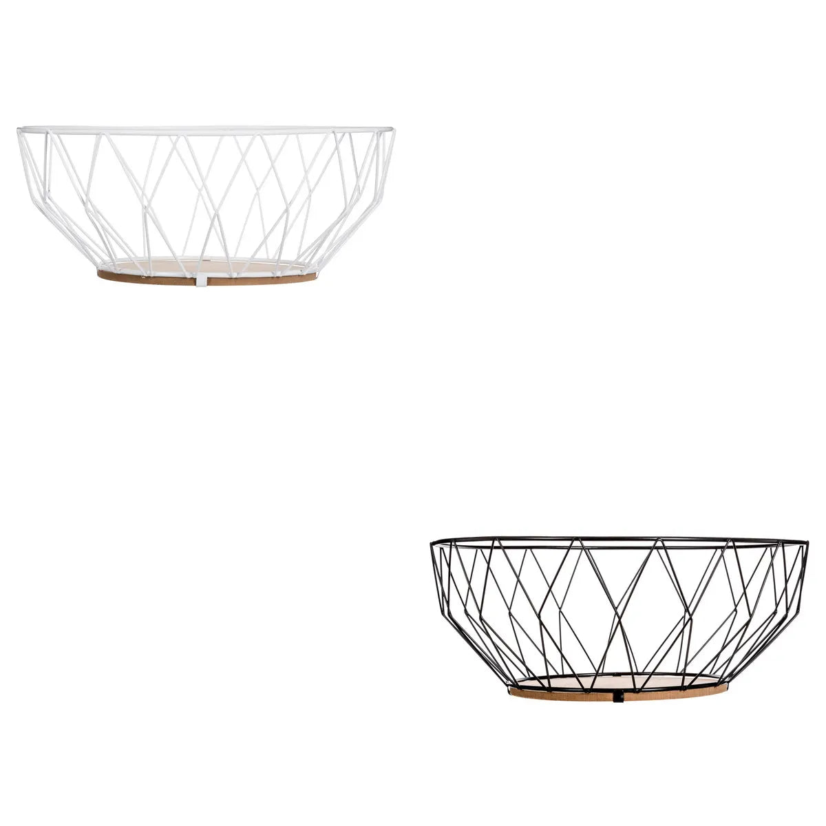 Купа за плодове 5five Daimond, Метал+MDF, 28х12 cm