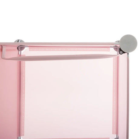 Детски текстилен гардероб atmosphera, 139 cm, Розов