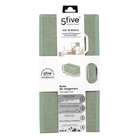 Кутия за съхранение 5five Mix & Modul, Меланж, 15x31 cm