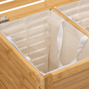 Кош за пране 5five Sicela, Бамбук, 100 l