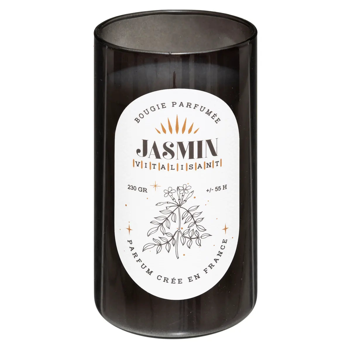 Ароматна свещ atmosphera Snow, Jasmine, Стъкло, 230 g