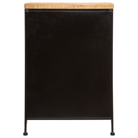 Нощно шкафче atmosphera Cierna, 64 cm, Черен