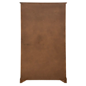 Библиотека atmosphera Danik, 80x40x150, MDF, Закалено стъкло