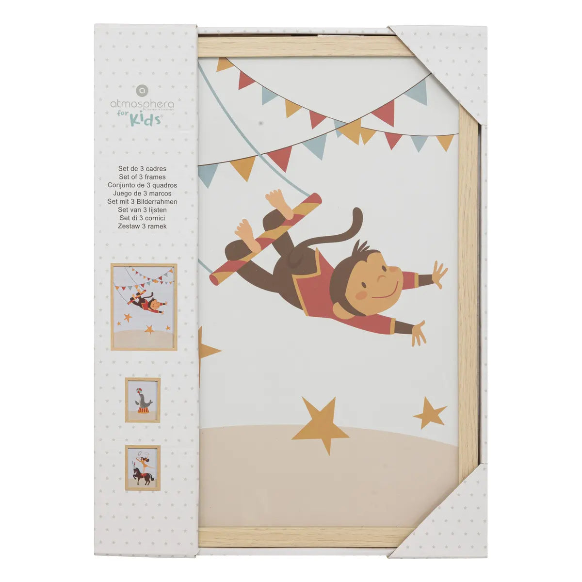 Сет рамки atmosphera Circus, 10/20/30 cm, MDF