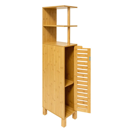 Шкаф за баня 5five Sicela, Тоалетен, Бамбук, 30х19х120 cm