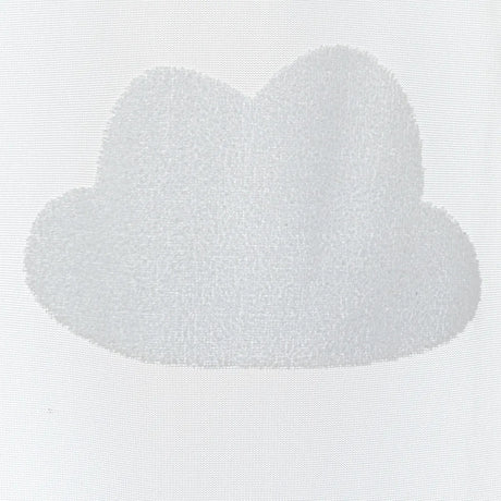 Детска прозрачна завеса atmosphera Cloud, 140x240 cm, Бял
