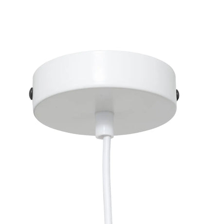Пендел atmosphera Tobie, 25 cm, Бял памук
