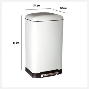 Szemetes 5five Ariane, fém, 30 L