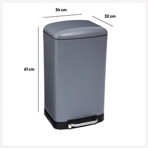 Szemetes 5five Ariane, fém, 30 L