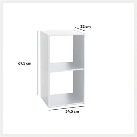 Етажерка 5five Mix'n Modul, 2 отделения, MDF, 35x32x68 cm
