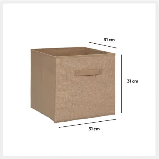 Кутия за съхранение 5five Mix & Modul, Зебло, 31x31 cm