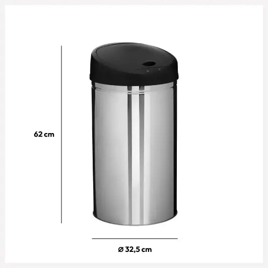Автоматичен кош 5five Sensor, Метал, 42 L
