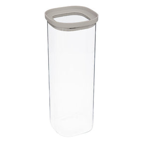 Херметичен буркан 5five, Боросиликатно стъкло и силикон, 2L, Бежов