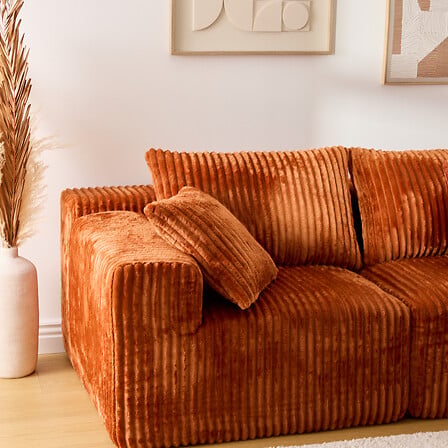 Компресиран ъглов диван atmosphera Solka, 254 cm,Кордурой