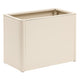Double plant pot cover 88 x 50 x 65 cm aluminum clay