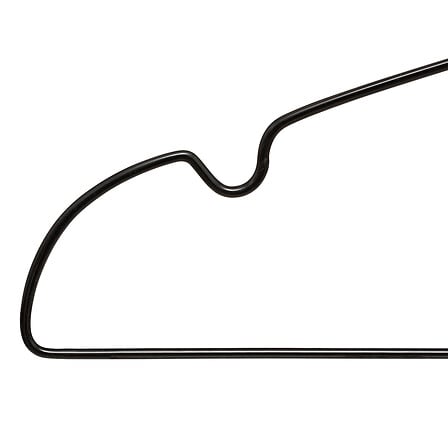 Комплект 20 закачалки 5five Hang'up, Черни, 40.5 cm