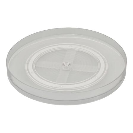 Въртящ се органайзер 5five Smart Fridge, PET, Прозрачен, ⌀29 cm