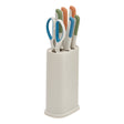 Colors knife block with 5 knives and scissors