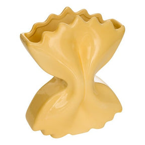Ваза atmosphera Della Pasta, Керамика, 21.5 cm, Жълта
