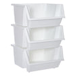 Кула за съхранение 5five Essentiels, 3 кошници, PP, Бяла, 66 cm