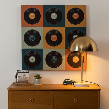 Asztali lámpa Atmosphera Lilio, 46 cm