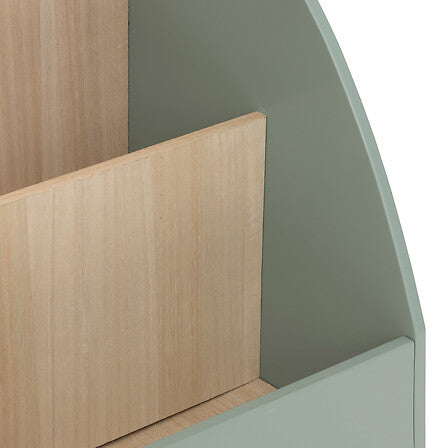 Детска библиотека atmosphera Leopard, MDF, Зелен