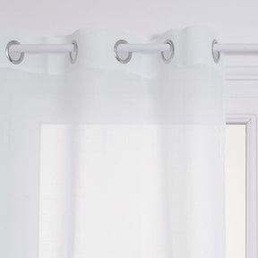 Ana sheer curtains 140 x 240 cm white