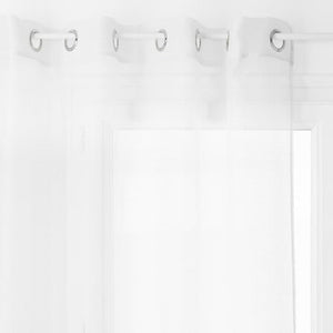 Moly sheer curtains 135 x 240 cm white