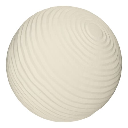 Външна декорация atmosphera Bili, Ø40.5 cm, Бял, Магнезия