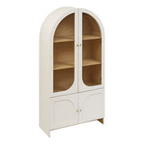 Шкаф с витрина atmosphera Bloomy, 4 врати, 180 cm, MDF