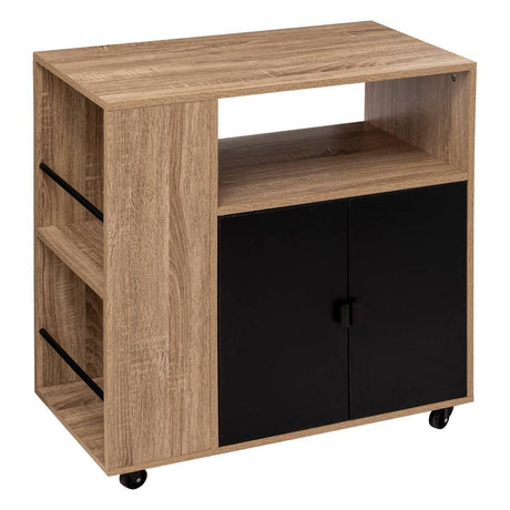 Количка с врати 5five Aliaj, Бежова, 76 cm