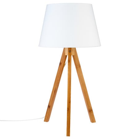 Нощна лампа atmosphera Bahi, 55.5 cm, Бамбук