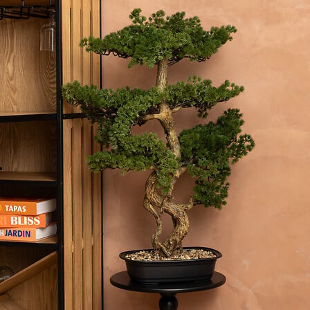 Изкуствено растение atmosphera Bonsai Polin, 86 см