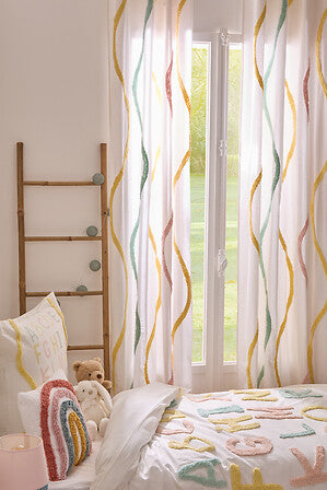 Детска завеса atmosphera Tufted, 140×260 cm