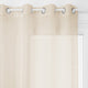 Louis sheer curtains 140 x 240 cm linen-coloured
