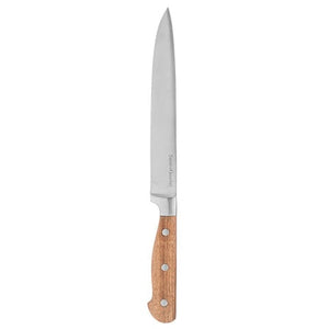 Нож за хляб 5five Elegancia, Неръждаема стомана и акация, Бежов