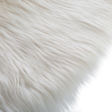 atmosphera Fur gyerekszőnyeg, fehér, 90 cm