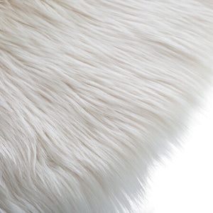 atmosphera Fur gyerekszőnyeg, fehér, 90 cm