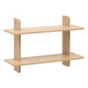 Стенен рафт FIVE Fixy, 2 нива, MDF, 60 cm, Бежов