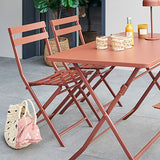 Greensboro folding chair mahogany